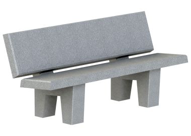 Banc ARES en béton armé