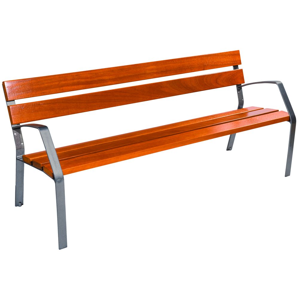 Banc MODO-08 - 5 lames bois exotique